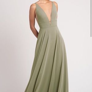 Jenny Yoo Hollis in Sage Size 4